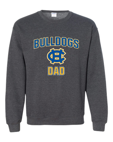 Chapel Hill Bulldogs Dad Men's Sweatshirt