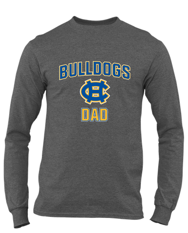 Chapel Hill Bulldogs Dad Men's LS T-Shirt