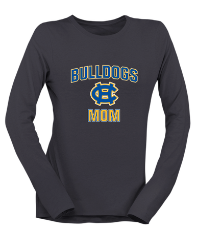 Chapel Hill Bulldogs Mom Women's Premium LS T-Shirt