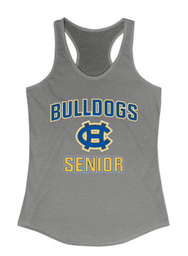 Chapel Hill Bulldogs Senior #1 Women's Tank Top