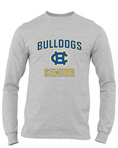 Chapel Hill Bulldogs Senior #1 Men's LS T-Shirt