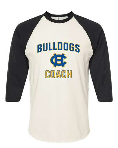 Chapel Hill Bulldogs Coach Women's Baseball T-Shirt
