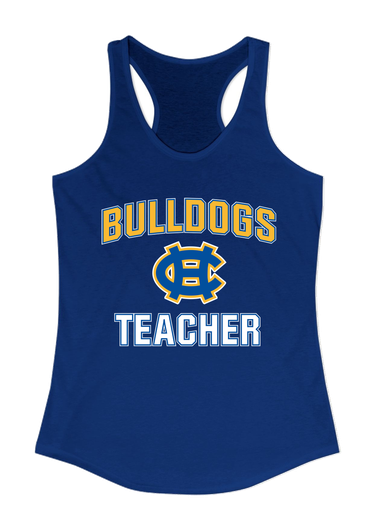 Chapel Hill Bulldogs Teacher Women's Tank Top