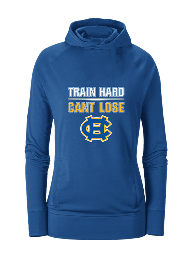 Chapel Hill Bulldogs Train Hard, Can't Lose Women's Hoodie