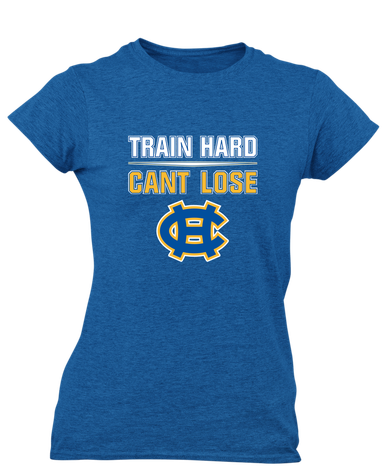 Chapel Hill Bulldogs Train Hard, Can't Lose Women's Premium SS T-Shirt