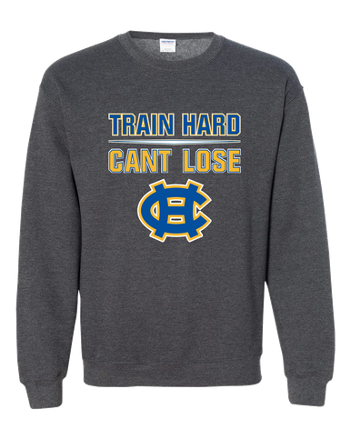 Chapel Hill Bulldogs Train Hard, Can't Lose Men's Sweatshirt