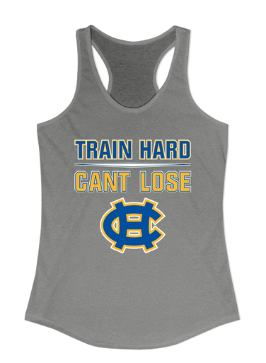 Chapel Hill Bulldogs Train Hard, Can't Lose Women's Tank Top