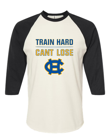 Chapel Hill Bulldogs Train Hard, Can't Lose Men's Baseball T-Shirt