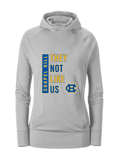 Chapel Hill Bulldogs They Not Like Us #1 Women's Hoodie