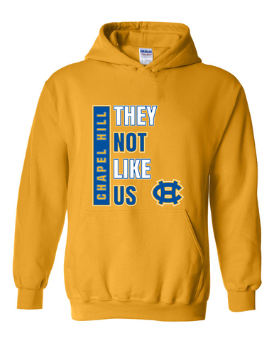 Chapel Hill Bulldogs They Not Like Us #1 Men's Hoodie