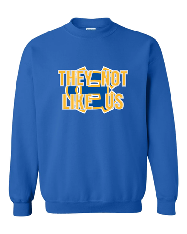 Chapel Hill Bulldogs They Not Like Us #2 Men's Sweatshirt
