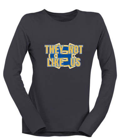 Chapel Hill Bulldogs They Not Like Us #2 Women's Premium LS T-Shirt