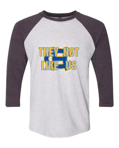 Chapel Hill Bulldogs They Not Like Us #2 Women's Baseball T-Shirt