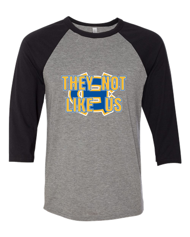 Chapel Hill Bulldogs They Not Like Us #2 Men's Baseball T-Shirt
