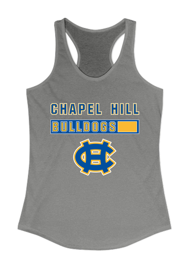 Chapel Hill Bulldogs Mascot #7 Women's Tank Top
