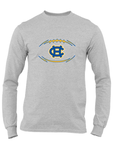 Chapel Hill Bulldogs Football #3 Men's LS T-Shirt