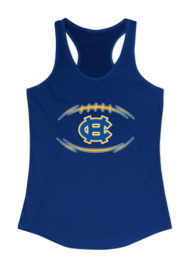 Chapel Hill Bulldogs Football #3 Women's Tank Top