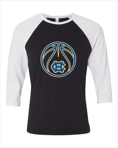 Chapel Hill Bulldogs Basketball #2 Women's Baseball T-Shirt