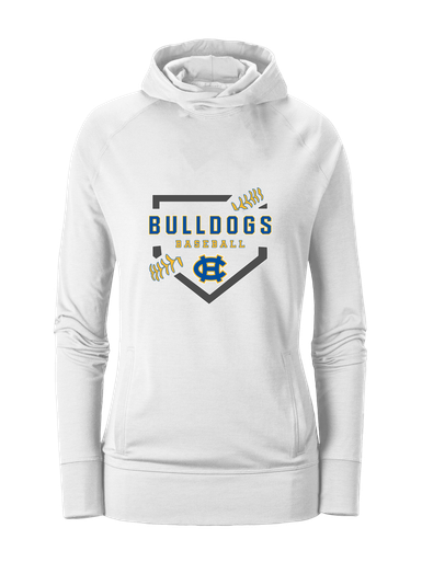 Chapel Hill Bulldogs Baseball #2 Women's Hoodie