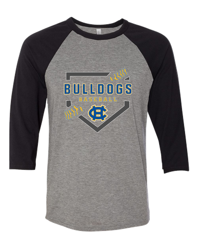 Chapel Hill Bulldogs Baseball #2 Women's Baseball T-Shirt