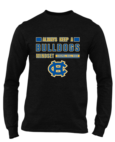 Chapel Hill Bulldogs Mindset Men's LS T-Shirt