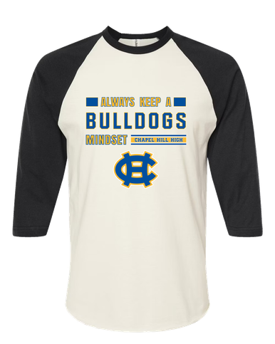 Chapel Hill Bulldogs Mindset Women's Baseball T-Shirt