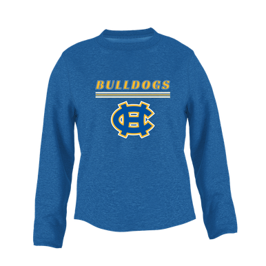 Chapel Hill Bulldogs Mascot #8 Women's Sweatshirt