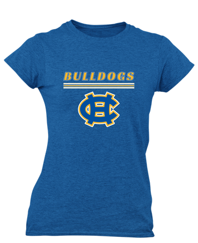 Chapel Hill Bulldogs Mascot #8 Women's Premium SS T-Shirt