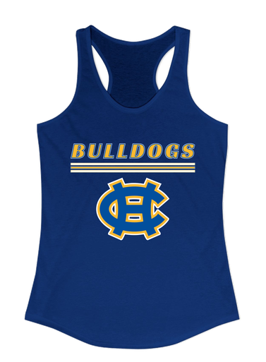 Chapel Hill Bulldogs Mascot #8 Women's Tank Top