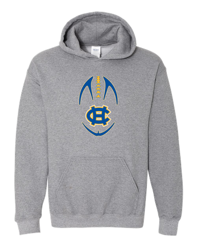 Chapel Hill Bulldogs Football #4 Men's Hoodie