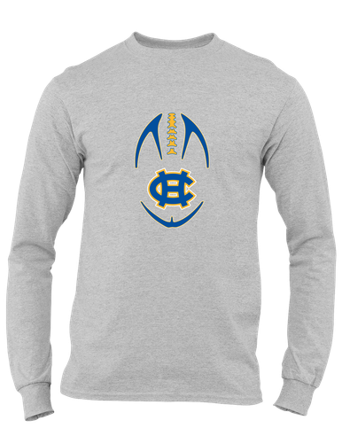 Chapel Hill Bulldogs Football #4 Men's LS T-Shirt