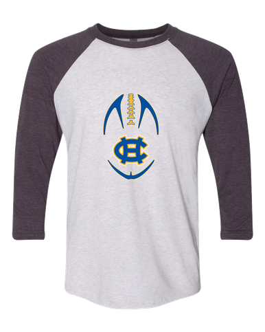 Chapel Hill Bulldogs Football #4 Men's Baseball T-Shirt