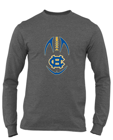 Chapel Hill Bulldogs Football #4 Men's Premium LS T-Shirt