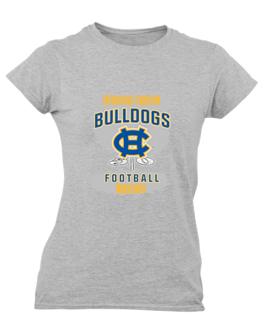 Chapel Hill Bulldogs Football #6 Women's SS T-Shirt