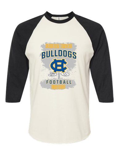 Chapel Hill Bulldogs Football #6 Men's Baseball T-Shirt