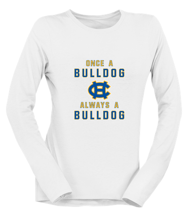 Chapel Hill Bulldogs Once A Women's LS T-Shirt
