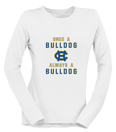 Chapel Hill Bulldogs Once A Women's Premium LS T-Shirt