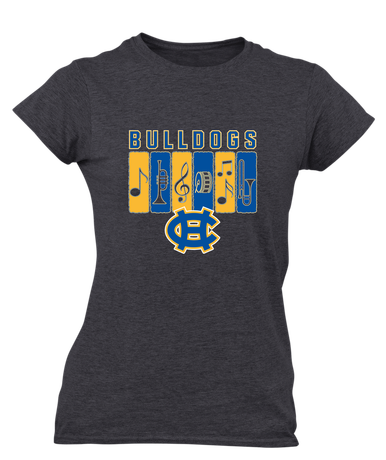 Chapel Hill Bulldogs Band # 2 Women's SS T-Shirt