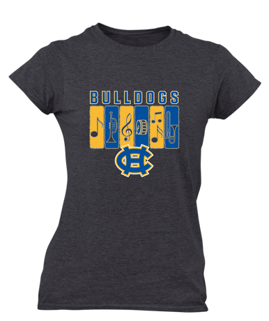 Chapel Hill Bulldogs Band # 2 Women's Premium SS T-Shirt