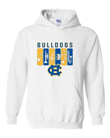 Chapel Hill Bulldogs Band # 2 Men's Hoodie