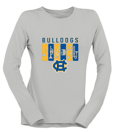 Chapel Hill Bulldogs Band # 2 Women's Premium LS T-Shirt