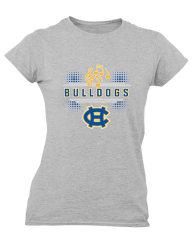 Chapel Hill Bulldogs Band # 3 Women's Premium SS T-Shirt