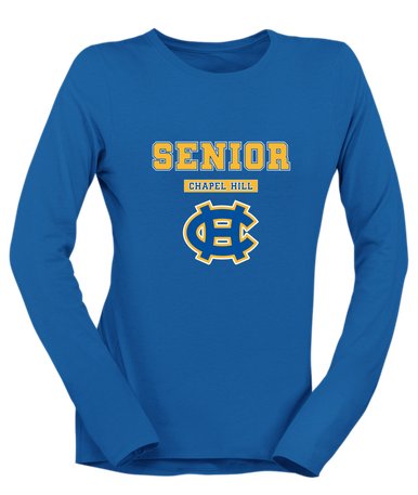 Chapel Hill Bulldogs Senior #2 Women's Premium LS T-Shirt