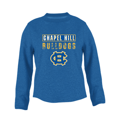Chapel Hill Bulldogs Mascot #9 Women's Sweatshirt