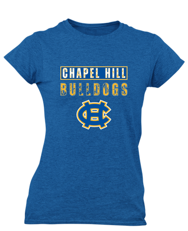 Chapel Hill Bulldogs Mascot #9 Women's SS T-Shirt