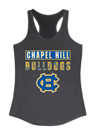 Chapel Hill Bulldogs Mascot #9 Women's Tank Top