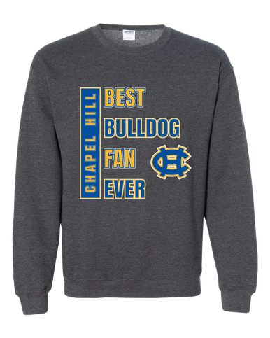 Chapel Hill Bulldogs Best Bulldog Fan Men's Sweatshirt