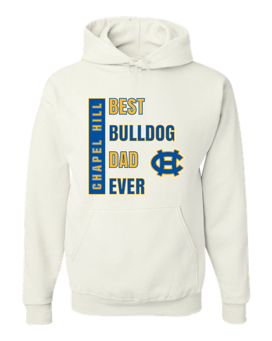 Chapel Hill Bulldogs Best Bulldog Dad Men's Premium Hoodie