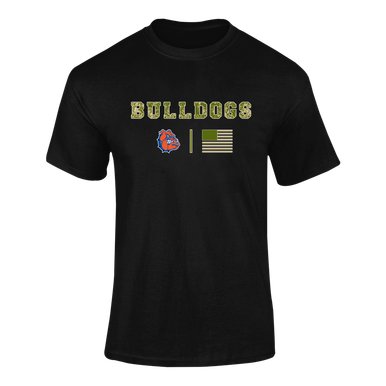 Nottingham Bulldogs Camo Flag Men's SS T-Shirt