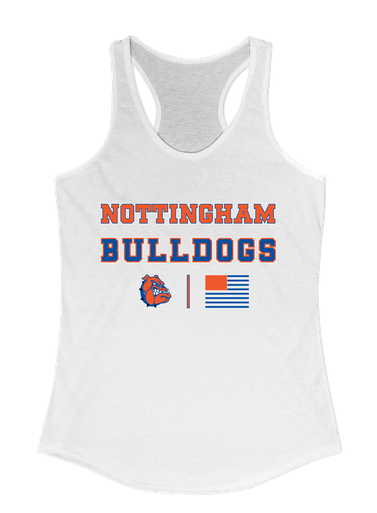 Nottingham Bulldogs Spirit Flag Women's Tank Top